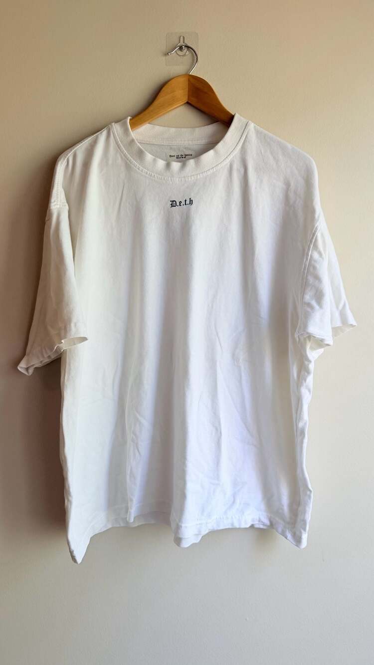 Dont Eat The Homies Flower Tee White Size XL